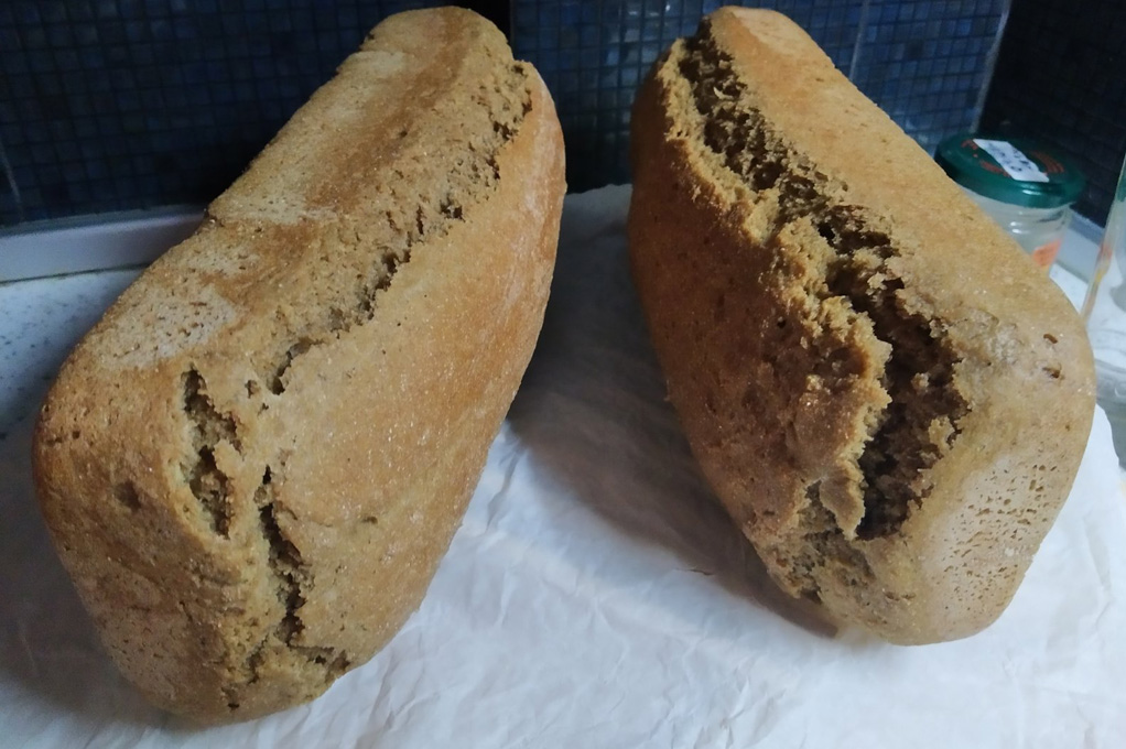 Συνταγή ψωμιού με αλεύρι ολικής